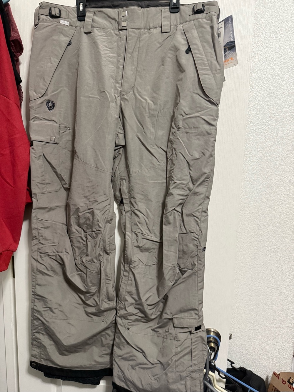 Men's Gray Snow/Ski Pants - Convert